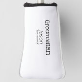 新婦の友達パーティー 名前を追加 現代 簡素 ゴルフヘッドカバー (回転90)