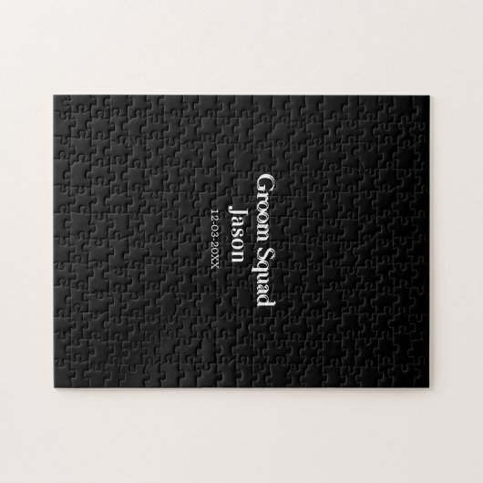 新婦の友達パーティー 名前を追加 現代 簡素 ジグソーパズル (横)