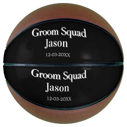 新婦の友達パーティー 名前を追加 現代 簡素 バスケットボール (正面)