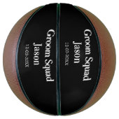 新婦の友達パーティー 名前を追加 現代 簡素 バスケットボール (縦)