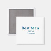 新婦の友達 パーティー 名前を追加 現代 簡素 マグネット (正面/裏面)