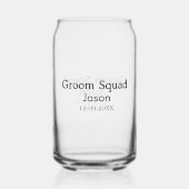 新婦の友達 パーティー 名前 現代 簡略 ガラス缶 (裏面)