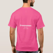 新婦の友達 パーティー 名前 現代 簡略 Tシャツ (裏面)