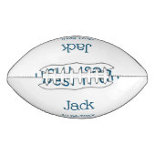 新婦の友達 名前を追加 テキスト 結婚前のお祭り アメリカンフットボール (正面)