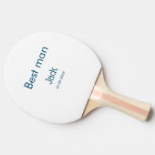 新婦の友達 名前を追加 バチェロレッテ 卓球ラケット (横)