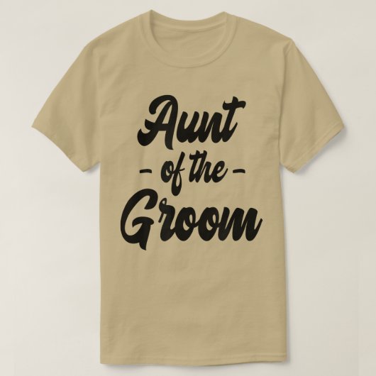 新婦の叔母独身最後の旅のグループ可愛い5 Tシャツ (デザイン正面)