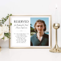 新婦の天国の兄　写真追悼結婚式