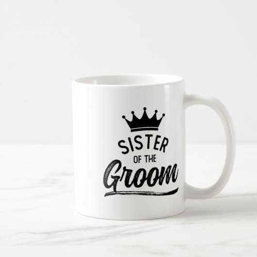 新婦の姉妹に合わせたウェディングパーティー コーヒーマグカップ (右)