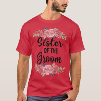 新婦の姉妹 ウェディングパーティー 新婦のシャワー シス Tシャツ