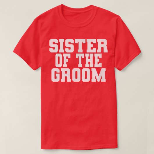 新婦の姉妹, 結婚式, ブライズシャワー パーティー Tシャツ (デザイン正面)