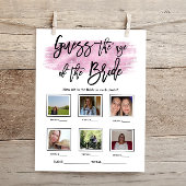 新婦の年齢を推測するブライダルシャワーゲーム