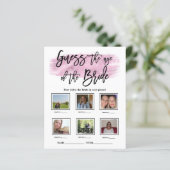 新婦の年齢を推測するブライダルシャワーゲーム (スタンド正面)