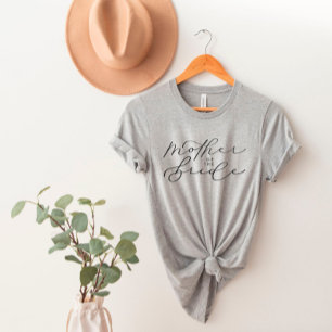 新婦の母かわいい脚本のブライダルパーティ Tシャツ