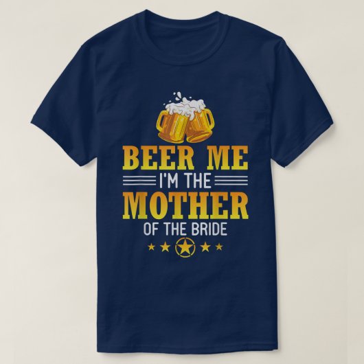 新婦の母です 夫婦で乾杯 Tシャツ (デザイン正面)
