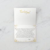 新婦の母に感謝 サンキューカード (内部)