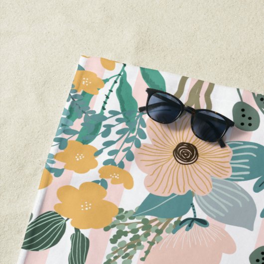 新婦の母のためのパーソナライズされたバチェロレッテ ビーチタオル (インサイチュ)