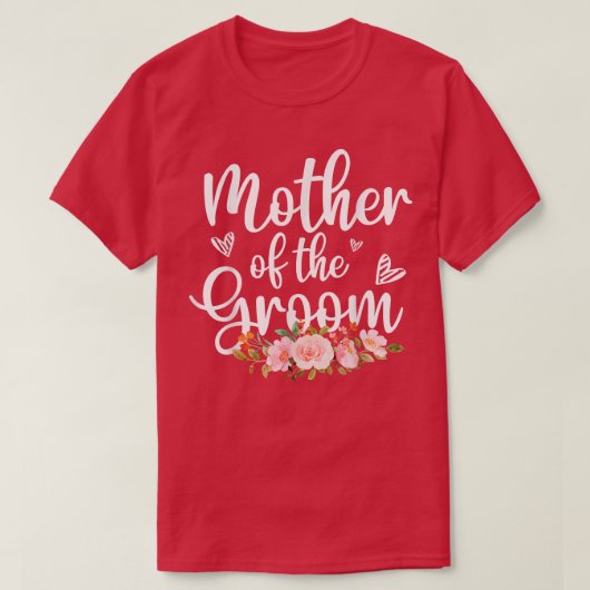 新婦の母のための結婚前パーティー 結婚式 Tシャツ (デザイン正面)