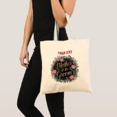新婦の母のための花柄トートバッグ トートバッグ (正面(商品))