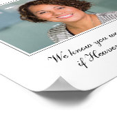 新婦の母の写真 ウェディング メモリアル ポスター (角)