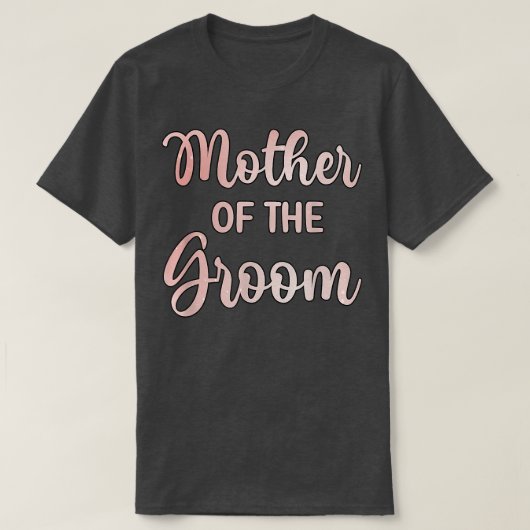 新婦の母 ウェディングデー 新婦シャワー ママ Tシャツ (デザイン正面)