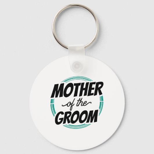 新婦の母 ウェディングパーティー 独身の母 ママ キーホルダー (正面)