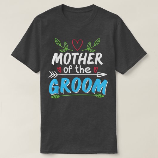 新婦の母 ウェディング 結婚 新婦の母 ママ Tシャツ (デザイン正面)