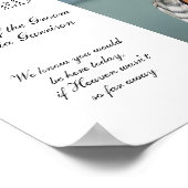 新婦の母　フォトメモリアルシート　ウェディング ポスター (角)