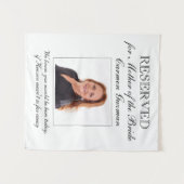 新婦の母 写真 記念 ウェディング タペストリー (正面(横))