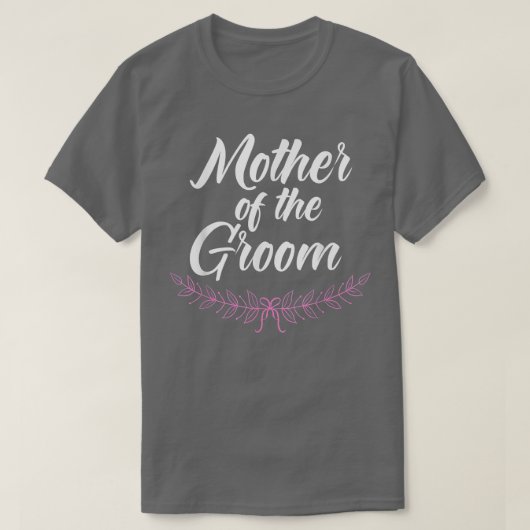 新婦の母 結婚式 婚約パーティー 結婚 Tシャツ (デザイン正面)