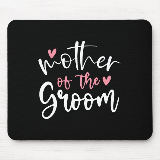 新婦の母 花嫁の母 ママ ブライズメイド パーティー マウスパッド (正面)