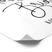 新婦の母 記念席 ウェディング ポスター (角)