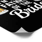 新婦の父です 笑えるビール ポスター (角)