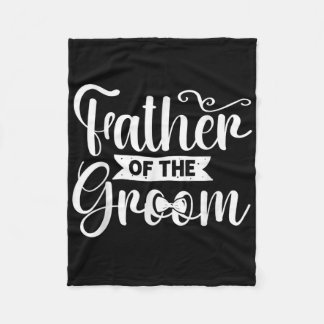 新婦の父 ウェディング グルームズメン バチェラーパーティー メンズ フリースブランケット