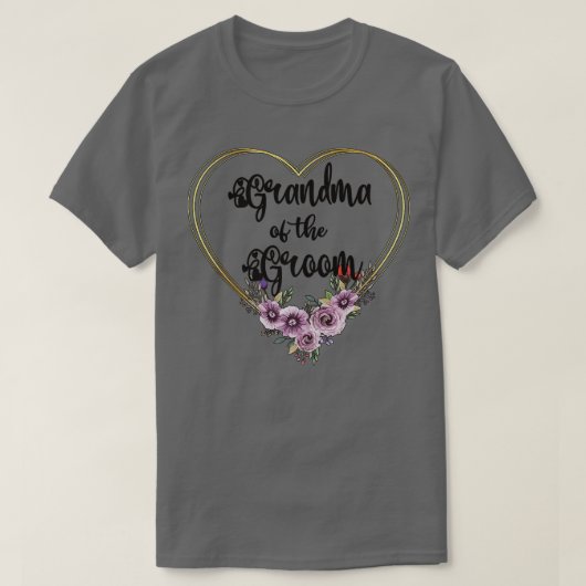 新婦の祖母のシャワー ウェディング デー Tシャツ (デザイン正面)
