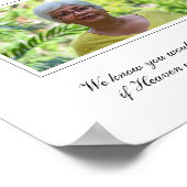 新婦の祖母の写真記念 結婚式 ポスター (角)