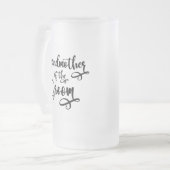 新婦の祖母 フロストグラスビールジョッキ (正面左)