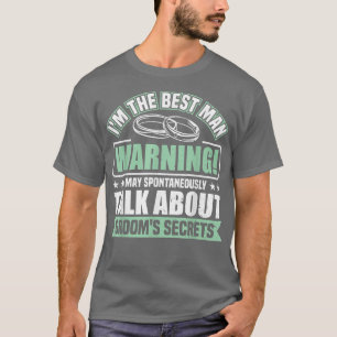 新婦の秘密について男たちが語るバチェラーパーティー Tシャツ