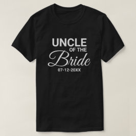 新婦の結婚披露宴の家族の叔父 Tシャツ