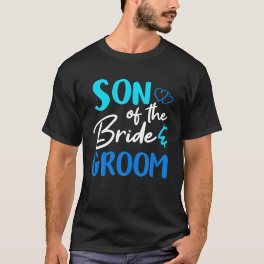 新婦の結婚記念日結婚の息子 Tシャツ (正面)