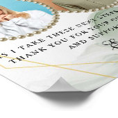 新婦の緑の両親へギフトをありがとう ポスター (角)