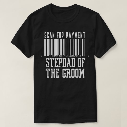 新婦の義父 新婦の父 家族 パーティー リハーサル Tシャツ (デザイン正面)