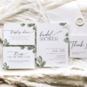 新婦の要求のためのユーカリレシピ エンクロージャーカード