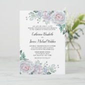 新婦の親が主催する結婚式の正式な招待文言 招待状 (スタンド正面)