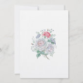 新婦の親が主催する結婚式の正式な招待文言 招待状 (裏面)