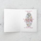 新婦の親への感謝 サンキューカード (内部)