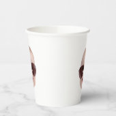 新婦の顔 バチェロレッテパーティー 装飾 顔 紙コップ (左)