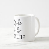 新婦へ – カスタムウェディングギフト コーヒーマグカップ (正面右)