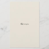 新婦を知るゲーム,  ブライダルシャワーゲーム チラシ (裏面)