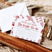 新婦イタリアンブライダルシャワーは何歳だった 招待状