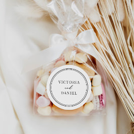 新婦エレガントの名前結婚ズ ラウンドシール